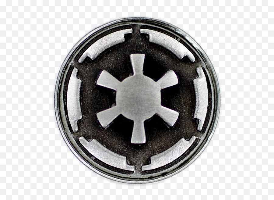 The Galactic Empire Metal Emblem - Star Wars Star Wars Mickey Ears Svg Png,Galactic Empire Logo