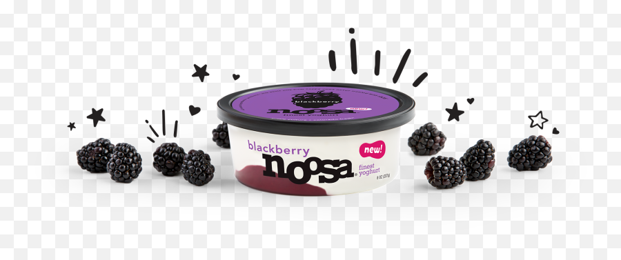 Blackberry Noosanoosa - Best Yogurt For Health Png,Blackberries Png