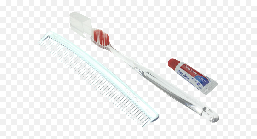 Hotel Travel Kit Toothpaste Tube - Masonry Tool Png,Toothbrush Transparent