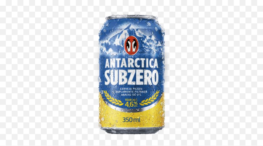 Cerveja Antarctica Sub Zero Lata 350ml - Antartica Png,Sub Zero Png