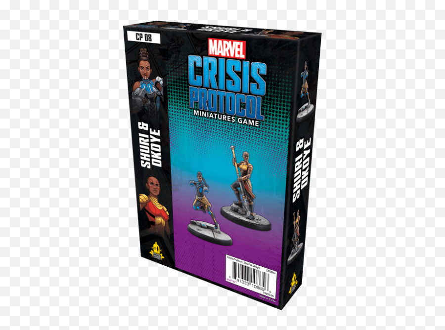 Marvel Crisis Protocol - Shuri U0026 Okoye Marvel Crisis Protocol Shuri And Okoye Png,T'challa Png