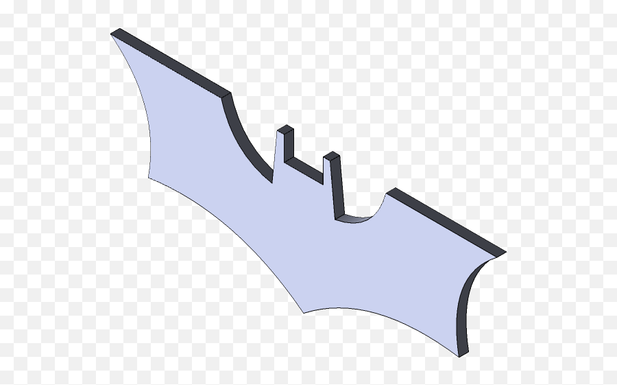 Batarang - Horizontal Png,Batarang Png