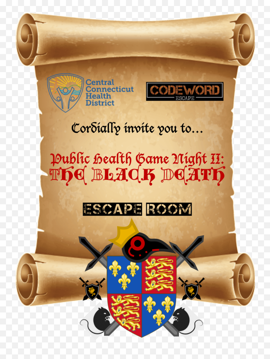 Public Health Game Night Ii The Black Death Escape Room U2014 Cchd Png