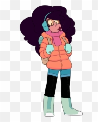 Download Stevonnie Garnet Clothing Cartoon Joint Fictional - Stevonnie Png,Steven Universe Garnet Png