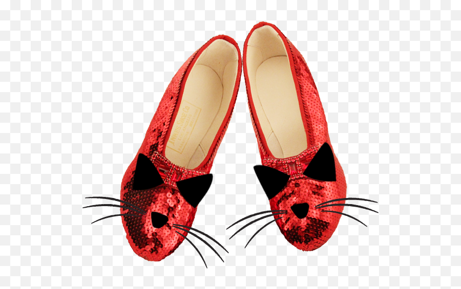 Glogirly Thereu0027s No Place Like 404 - Round Toe Png,Ruby Slippers Png