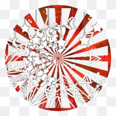 Download Red Stars Overlay Lines - Dot png