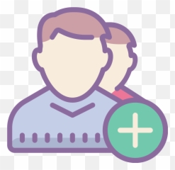 Add Vector User - Icon png
