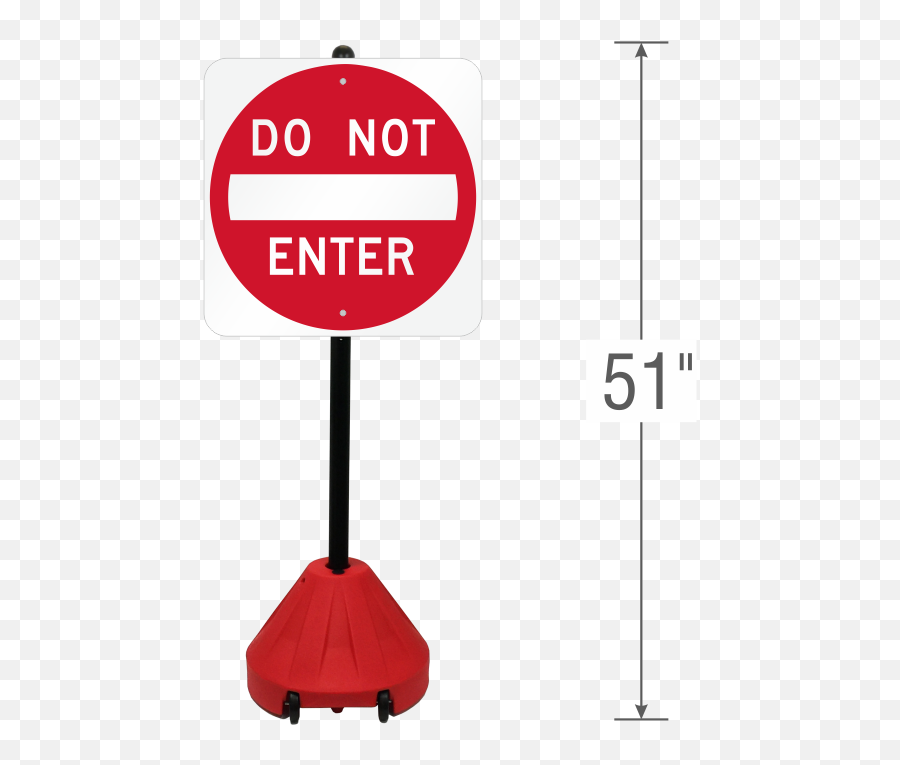 Download Zoom Price Buy - Do Not Enter Sign With Pole Png Not Enter Sign,Do Not Enter Png