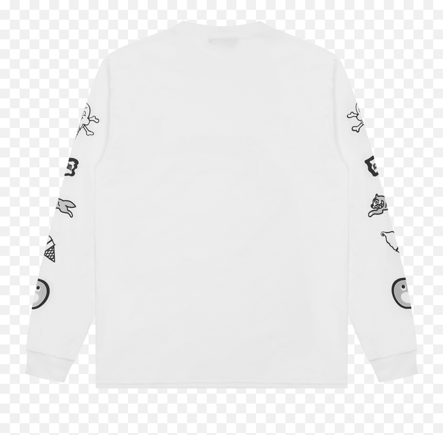 Icon Ls T - Shirt White Full Sleeve Png,Icecream Icon