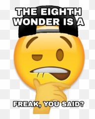 Pin - Eighth Wonder Is A Freak You Said png