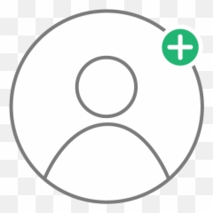 Add New User Icon - Dot png