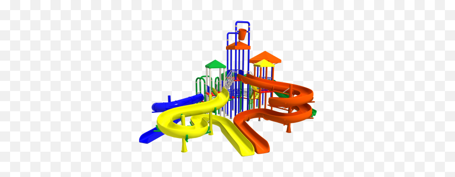 Great Looking Big Toys Playground 3d Model - Cgstudio Playground Slide Png,Playground Png