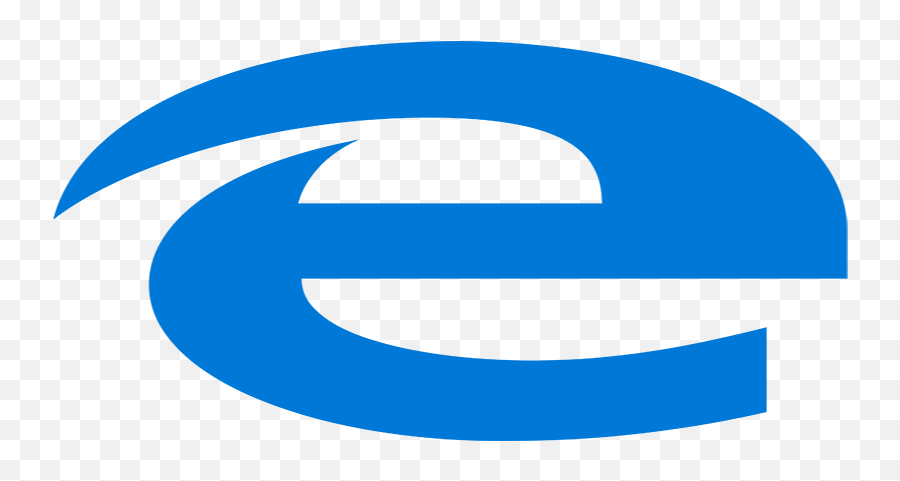 Microsoft Edge Logo Png Clipart - Microsoft Edge Logo Png,Edge Icon Download