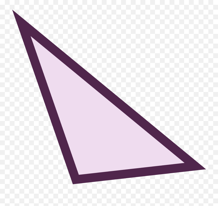Download Hd Triangle Clipart Isosceles - Scalene Triangle Clip Art Png,Triangle Transparent Background