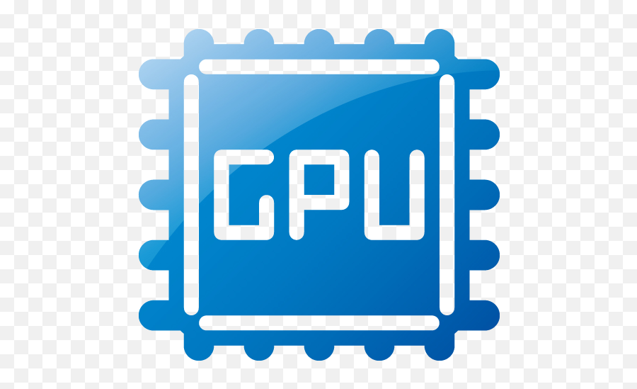 Web 2 Blue Cpu Icon - Free Web 2 Blue Computer Hardware Cpu Icon Purple Png,Processor Icon