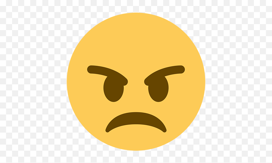 Angry Emoji Facebook Png 2 Image - Angry Emoji Twitter,Surprised Emoji Transparent Background
