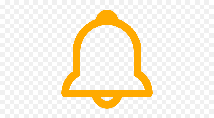 Yellow Bell And Alert Icon Png Symbol - Notifications Icon Transparent Background Vector,Caution Icon