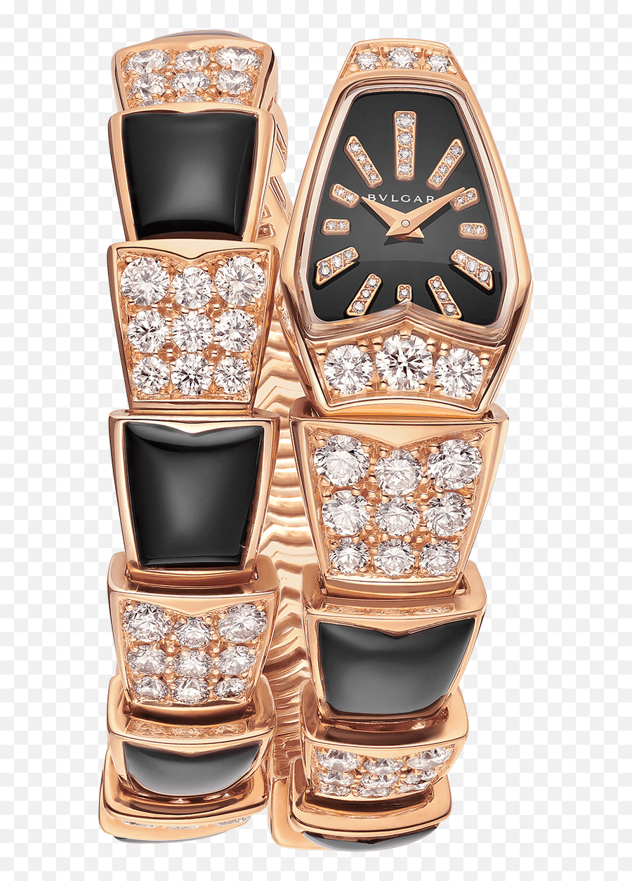 Serpenti Jewelry Watch - Watch Bulgari Serpenti Jewelry Png,Crystal Icon Sets
