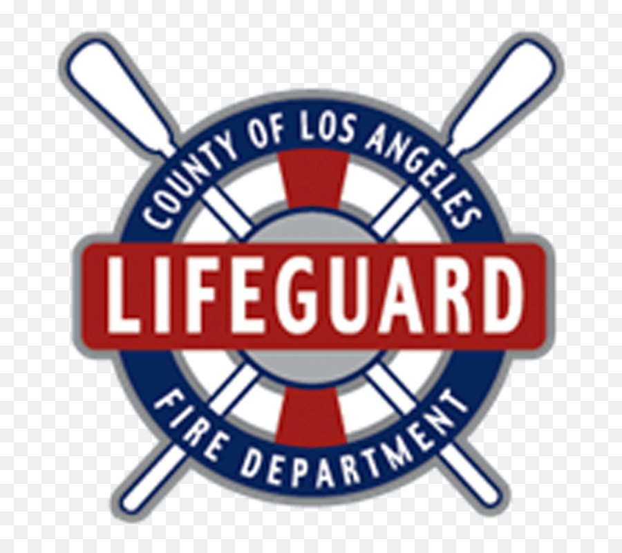 Countyfirelifeguard - La City Lifeguard Logo Full Size Png Los Angeles County Lifeguard Logo,Lifeguard Icon