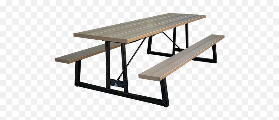 Powder Coated Aluminum Picnic Table - Picnic Table Png,Picnic Table Png