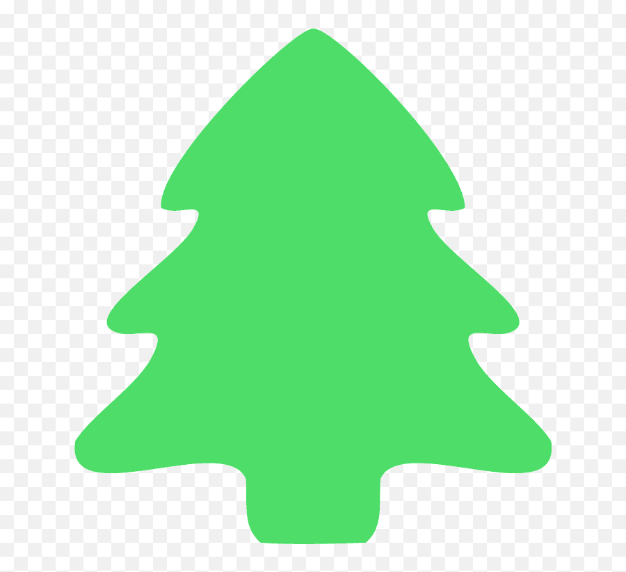 Christmas Pine Tree Silhouette - Free Vector Silhouettes Christmas Tree Simple Clipart Png,Christmas Tree Silhouette Png
