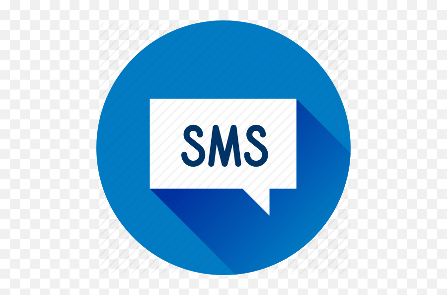 Sms Icon Png - Sms Round Icon Png Blue,Sms Icon Png