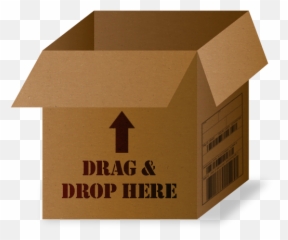 Box Drag And Drop Icon - Design Cartons Icons SoftIconscom And Files png