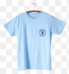 Puffin Tee - Light Blue U2014 Dick Pearce Bellyboards Active Shirt Png,Puffin Png