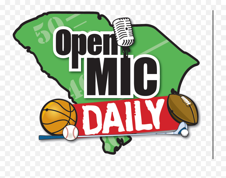 Open Mic Logo U2013 Spartanburg Sports Radio - Claire James Austin Tx Png,Mic Logo