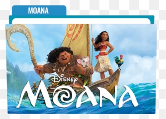 Moana Folder Icon Free Download - DesignBust Videos png