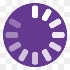 Loading - Free shapes icons Icon Png Purple