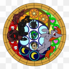 Second Lights - Stained Glass U2014 Weasyl Circle Png,Stained Glass Png