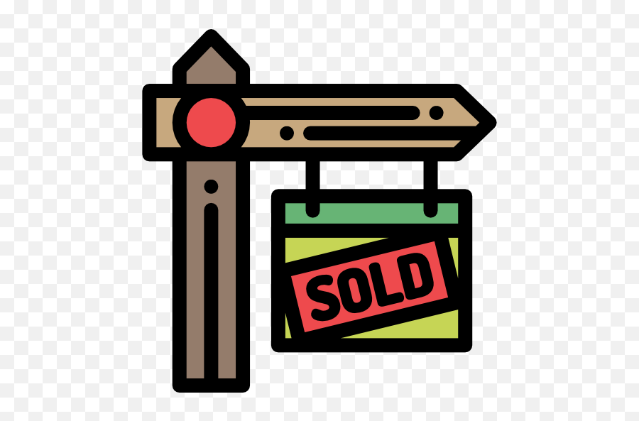 Sold - Free Signs Icons Clip Art Png,Sold Sign Png