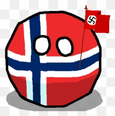 Nazi Norwayball - Countryballs png