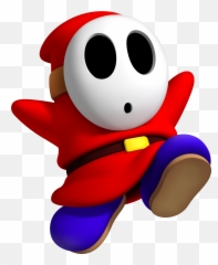 Shy Guy - Super Mario Bros png
