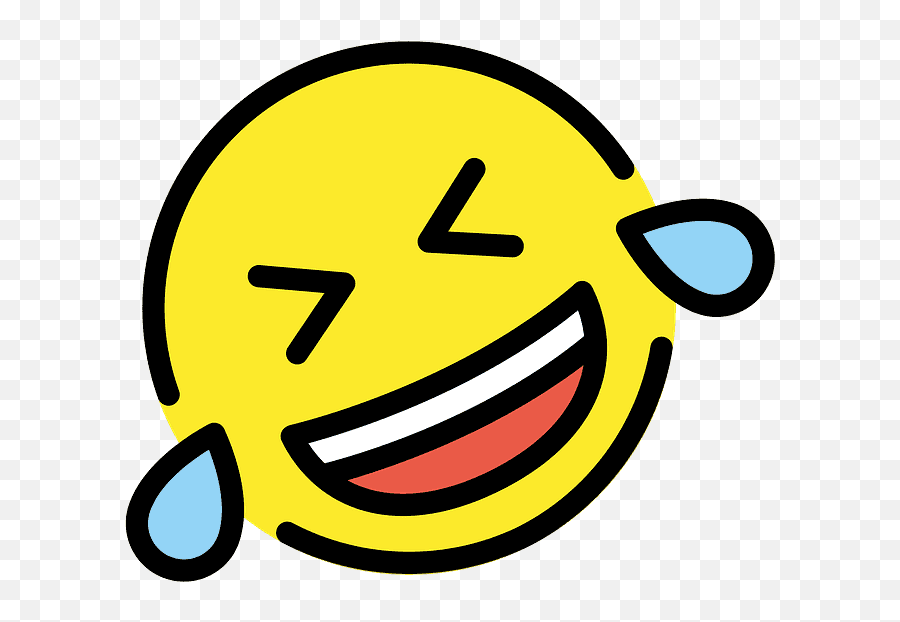 Floor Laughing Emoji Clipart - Laughing Symbols Png,Emoji Laughing Png
