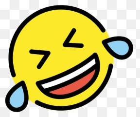 Floor Laughing Emoji Clipart - Symbols png