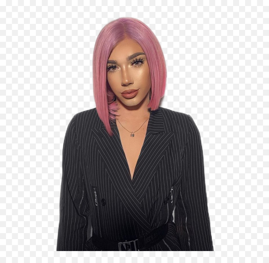 Loren Lorengray Lorengraybeech Sticker By Çãrõlïñ - James Charles In Wig And Makeup Png,James Charles Png