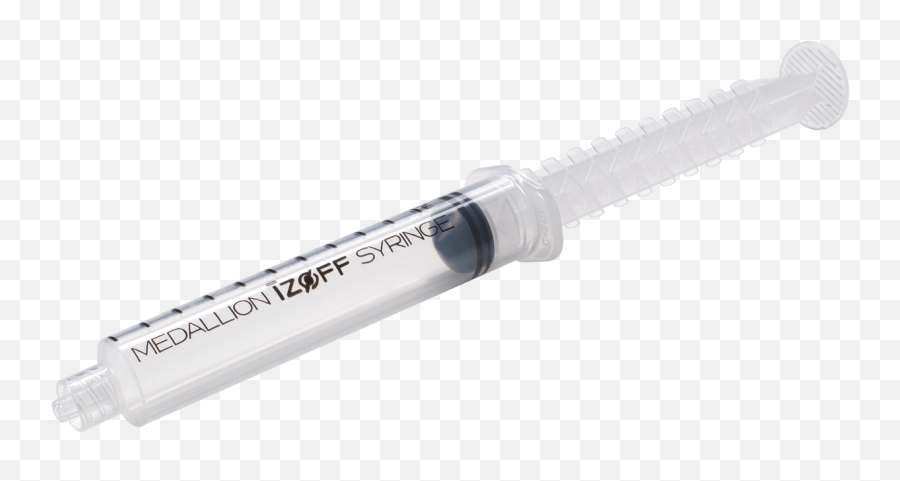 Medallion Izoff Incremental Syringe - Accuracy 1ml At A Time Syringe Png,Syringe Transparent