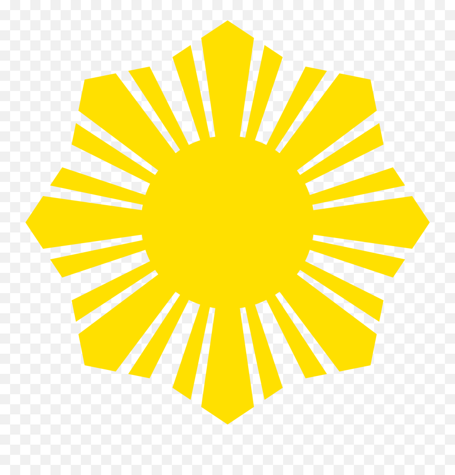 Filipino Sun Png 7 Image - Filipino Sun And Stars,Sun Png Transparent