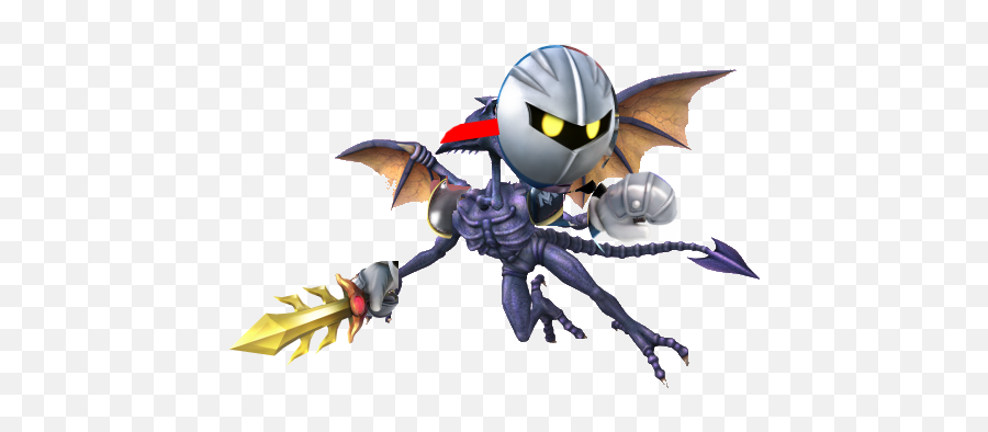 Meta Knight Seems To Have Some Familiar Wings - Imgur Super Smash Bros Brawl Ridley Png,Meta Knight Png