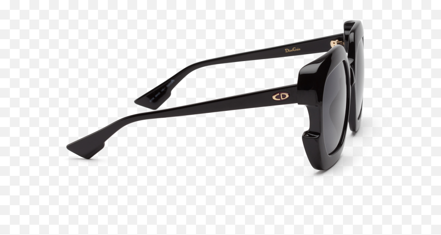 Dior Gaia Oversized Square Black And Grey Sunglasses - For Teen Png,Square Glasses Png
