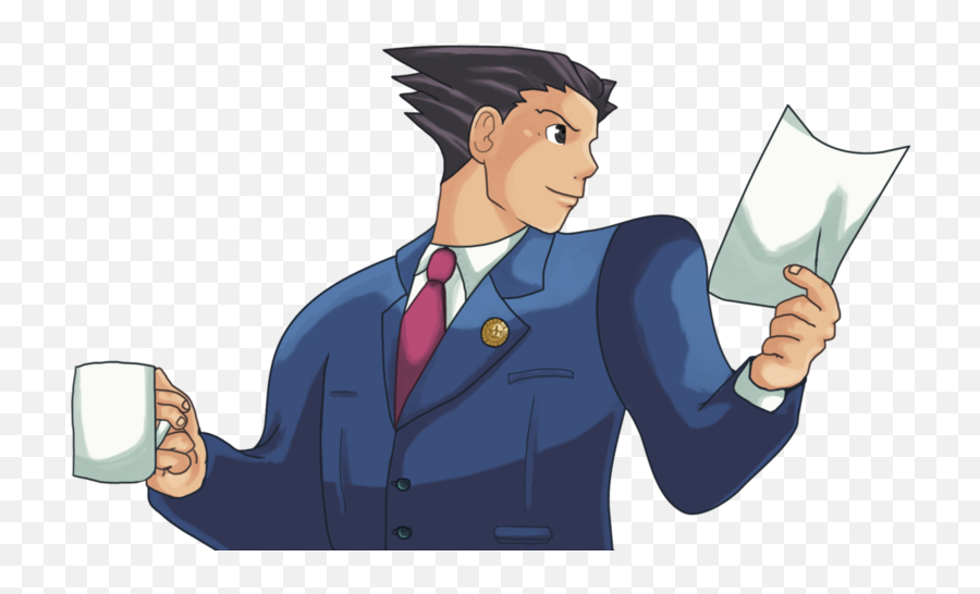Ace Attorney - Ace Attorney Transparent Png,Phoenix Wright Png