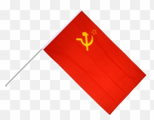 Ussr Soviet Union Hand Waving Flag - Transparent Png