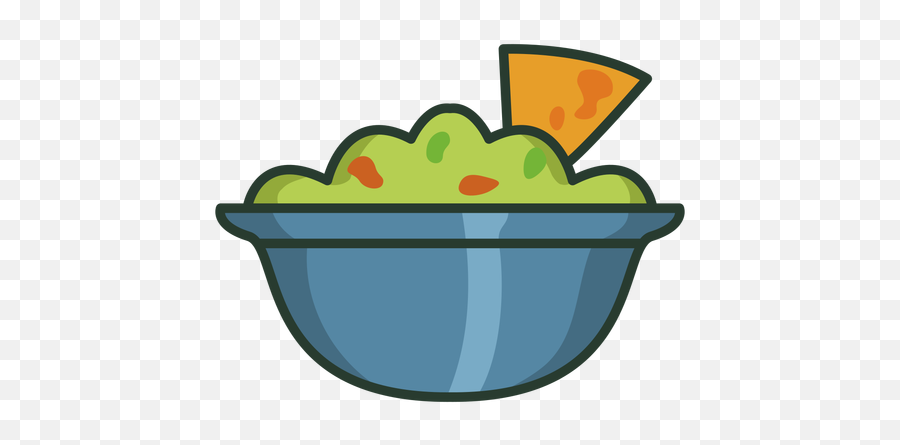 Tortilla Chips Salsa Colorful Icon - Icones Comida Colorido Png,Tortilla Png