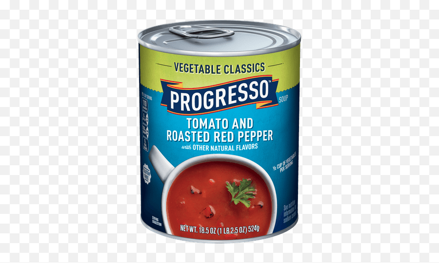 Vegetable Classics Tomato Roasted Red Pepper Soup - Progresso Tomato And Roasted Red Pepper Soup Png,Red Pepper Png