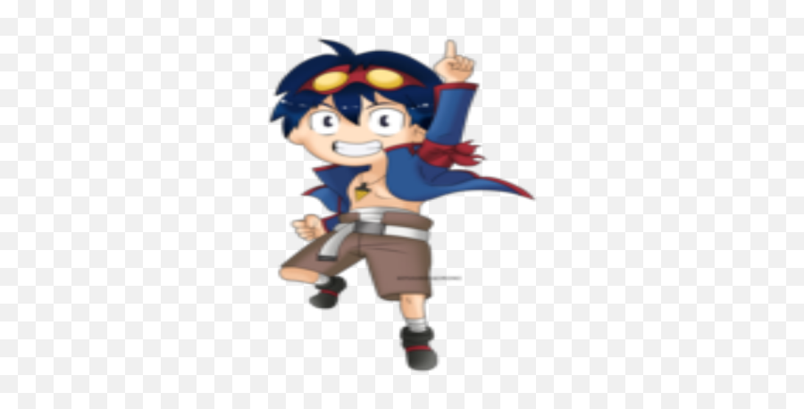 Simon Gurren Lagann Cx - Roblox Simon Gurren Lagann Chibi Png,Gurren Lagann Png