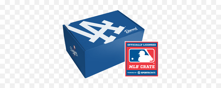 Los Angeles Dodgers Diamond Crate - Major League Baseball Logo Png,Dodgers Logo Png