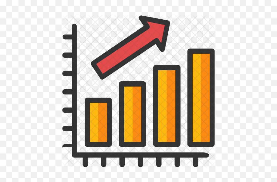 Bar Graph Icon - Increase Statistics Icon Png,Bar Graph Png