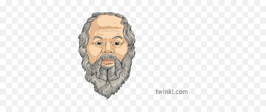 Socrates Illustration - Hair Design Png,Socrates Png